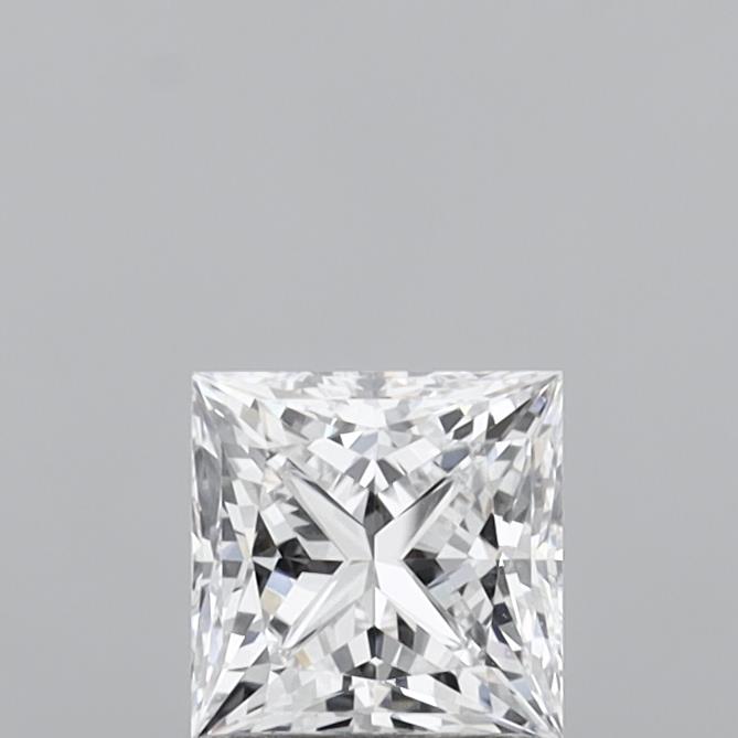 1.05 Carat Princess Shaped, Ideal Cut, D Color, VVS1 Clarity, IGI Certified Lab Grown Diamond