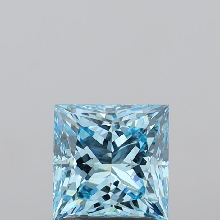1.43 Carat Princess Shaped, Ideal Cut, VS1 Clarity, IGI Certified Lab Grown Diamond