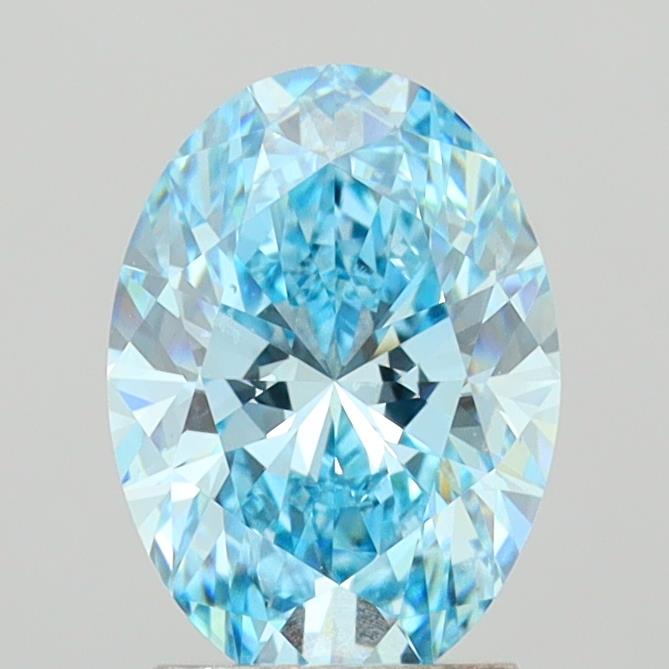2.31 Carat Oval Shaped, Excellent Cut, VS1 Clarity, IGI Certified Lab Grown Diamond