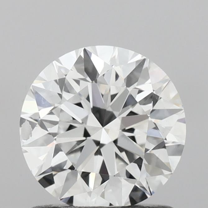 1.06 Carat Round Shaped, Ideal Cut, D Color, VVS2 Clarity, IGI Certified Lab Grown Diamond
