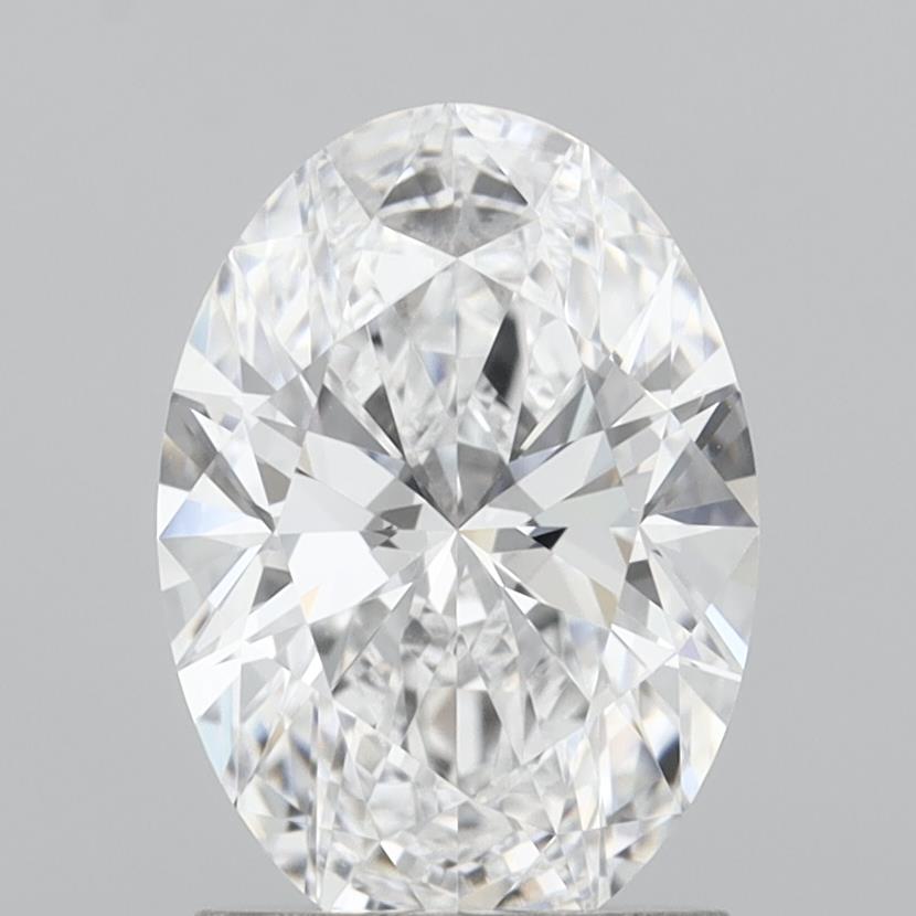1.65 Carat Oval Shaped, Very Good Cut, D Color, VS1 Clarity, IGI Certified Lab Grown Diamond