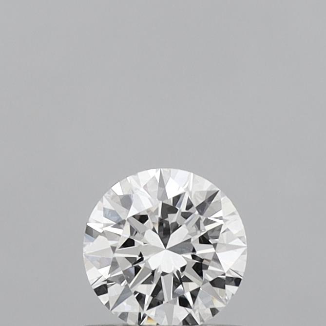 0.55 Carat Round Shaped, Excellent Cut, D Color, VVS1 Clarity, IGI Certified Lab Grown Diamond