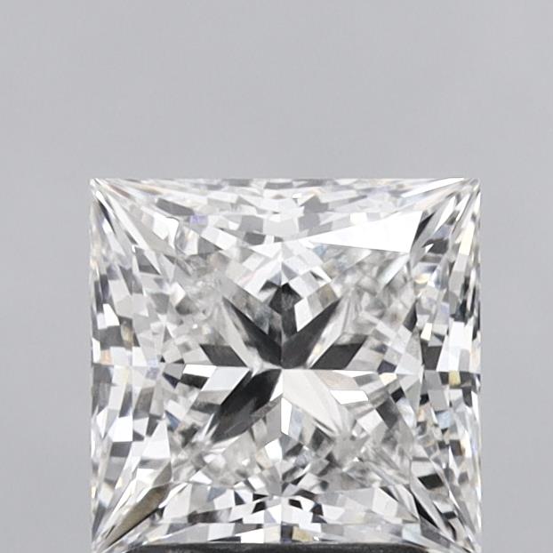 2.03 Carat Princess Shaped, Ideal Cut, G Color, VS2 Clarity, IGI Certified Lab Grown Diamond