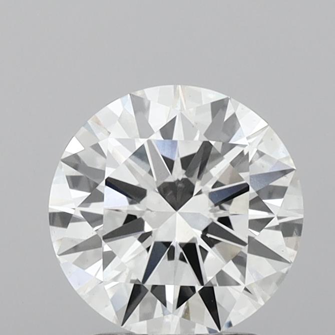 2.01 Carat Round Shaped, Excellent Cut, E Color, VS1 Clarity, IGI Certified Lab Grown Diamond