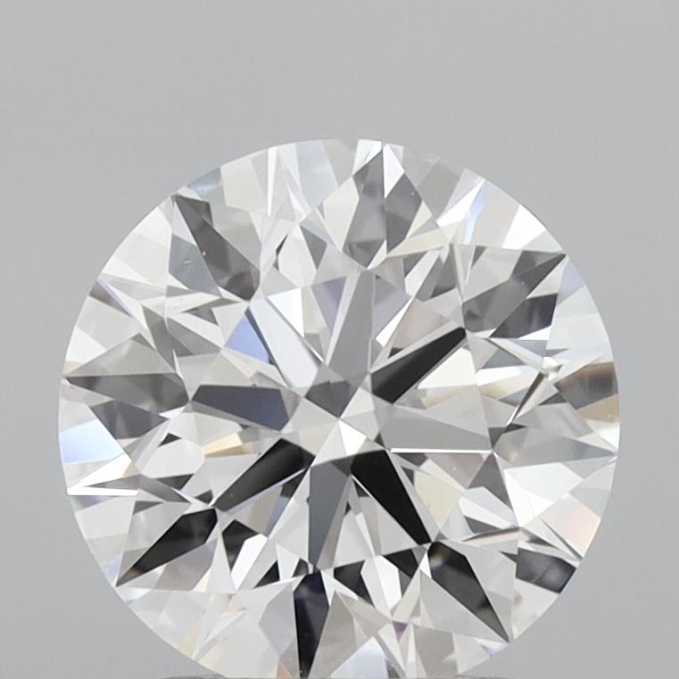 1.80 Carat Round Shaped, Excellent Cut, D Color, VS1 Clarity, IGI Certified Lab Grown Diamond