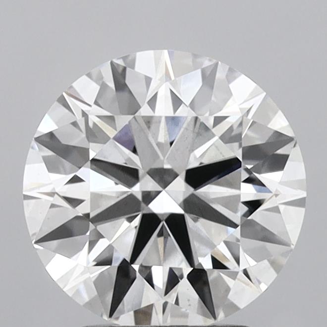 2.67 Carat Round Shaped, Ideal Cut, F Color, VVS2 Clarity, IGI Certified Lab Grown Diamond