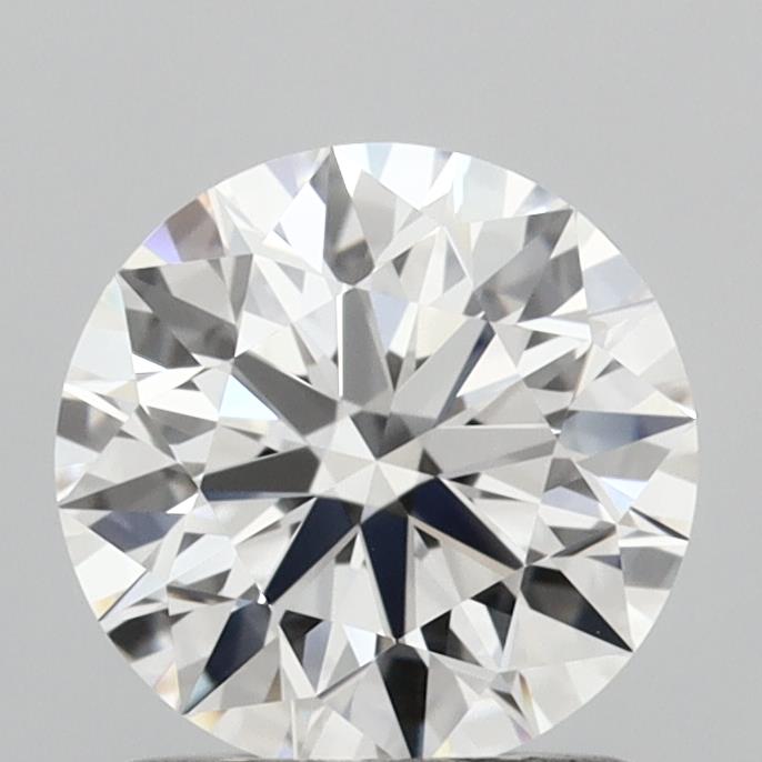 1.26 Carat Round Shaped, Ideal Cut, D Color, VVS1 Clarity, IGI Certified Lab Grown Diamond