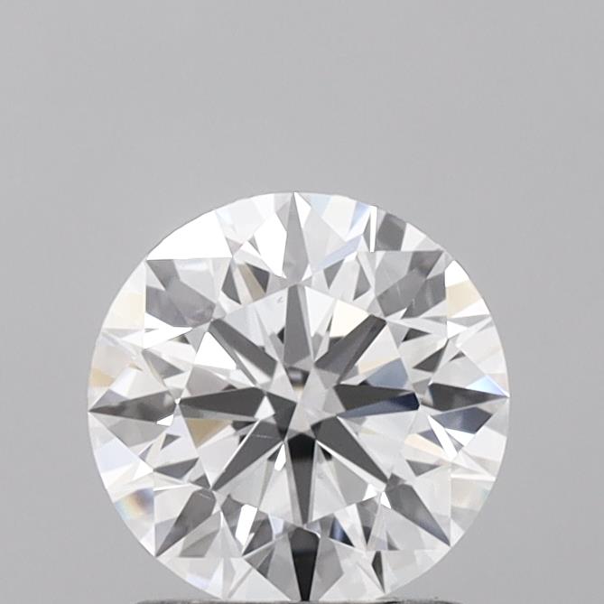 1.30 Carat Round Shaped, Ideal Cut, D Color, VS2 Clarity, IGI Certified Lab Grown Diamond