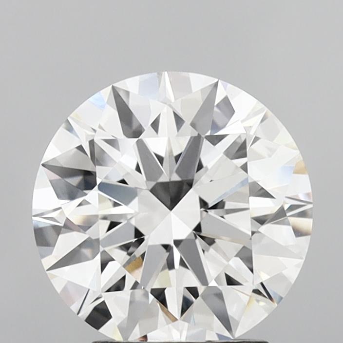 3.10 Carat Round Shaped, Ideal Cut, E Color, VVS2 Clarity, IGI Certified Lab Grown Diamond