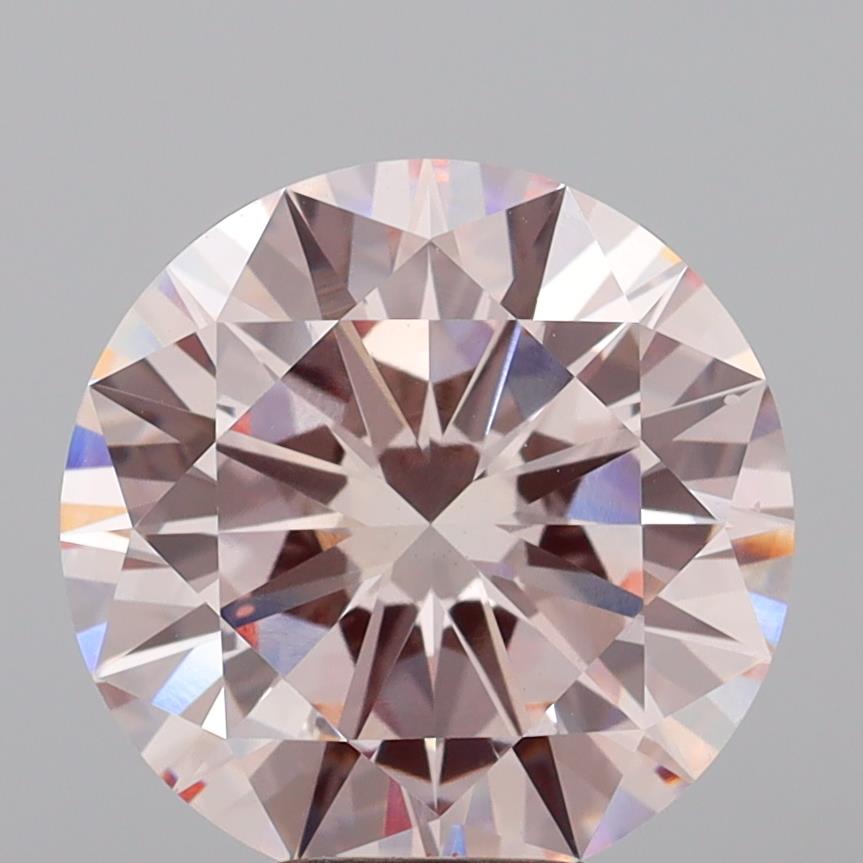 5.75 Carat Round Shaped, Excellent Cut, VS1 Clarity, IGI Certified Lab Grown Diamond