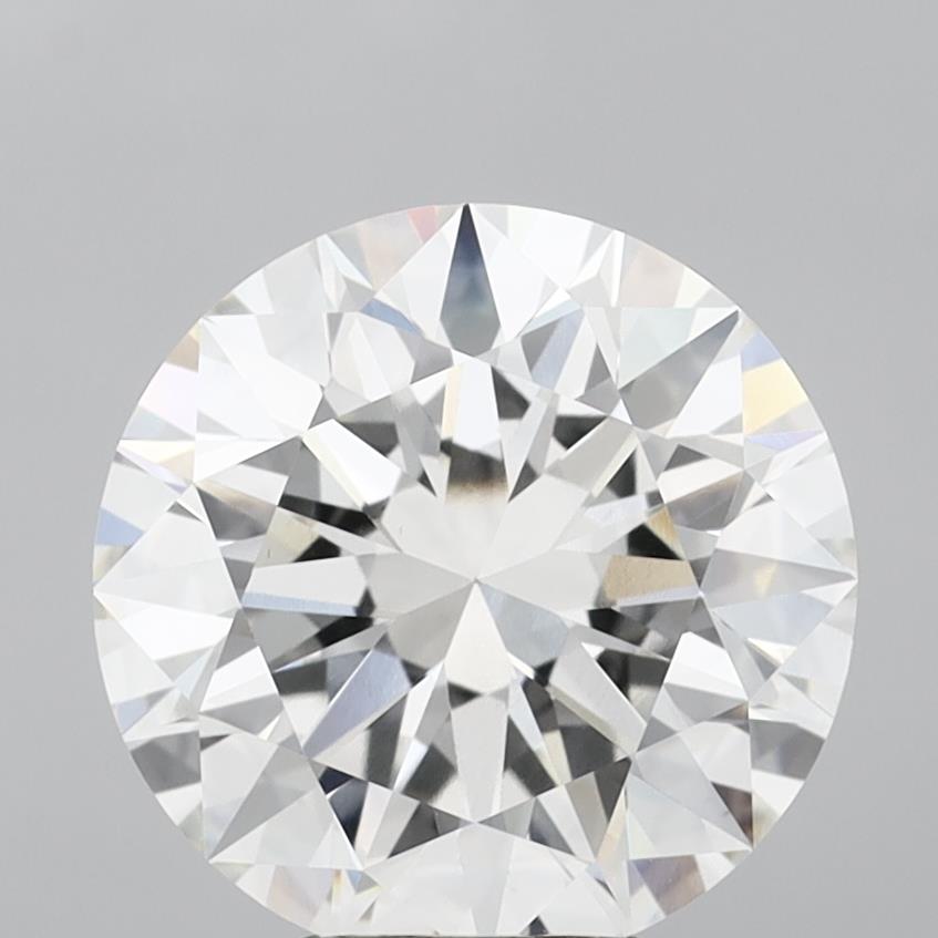 5.10 Carat Round Shaped, Excellent Cut, G Color, VVS1 Clarity, IGI Certified Lab Grown Diamond