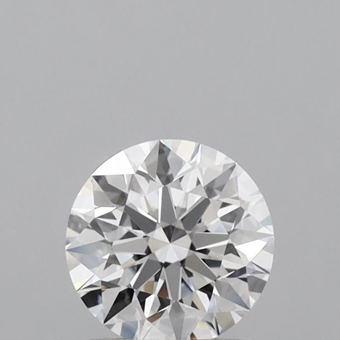 1.04 Carat Round Shaped, Ideal Cut, F Color, VVS2 Clarity, IGI Certified Lab Grown Diamond