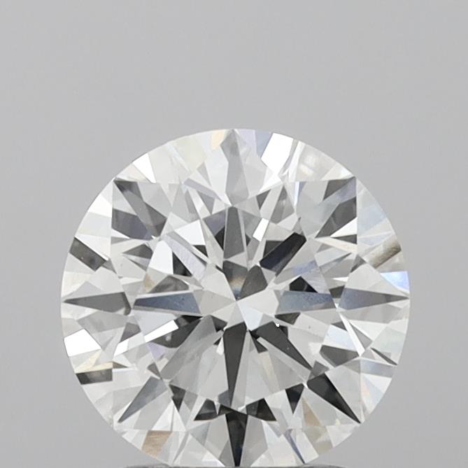 1.99 Carat Round Shaped, Excellent Cut, F Color, VS1 Clarity, IGI Certified Lab Grown Diamond