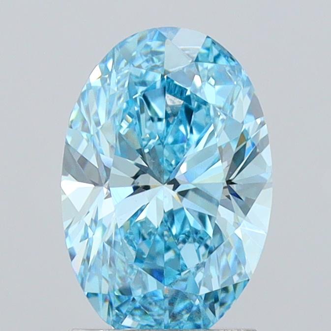 1.83 Carat Oval Shaped, Excellent Cut, VVS2 Clarity, IGI Certified Lab Grown Diamond