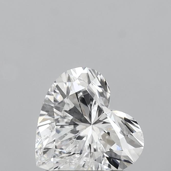 1.07 Carat Heart Shaped, Ideal Cut, D Color, VVS1 Clarity, IGI Certified Lab Grown Diamond
