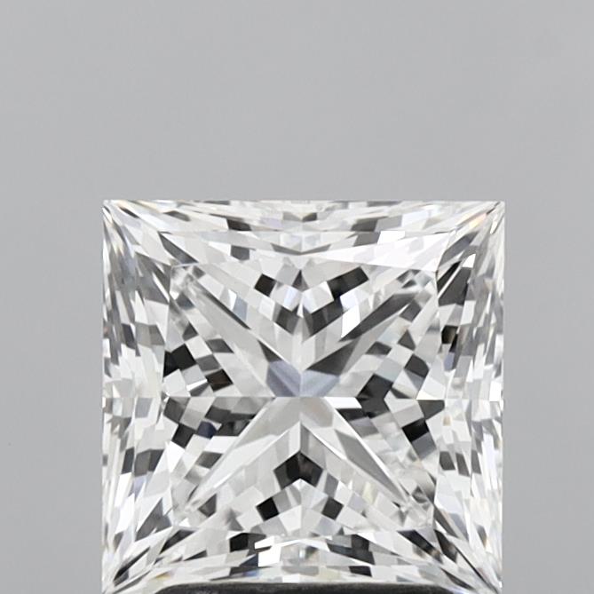 2.53 Carat Princess Shaped, Excellent Cut, E Color, VVS1 Clarity, IGI Certified Lab Grown Diamond