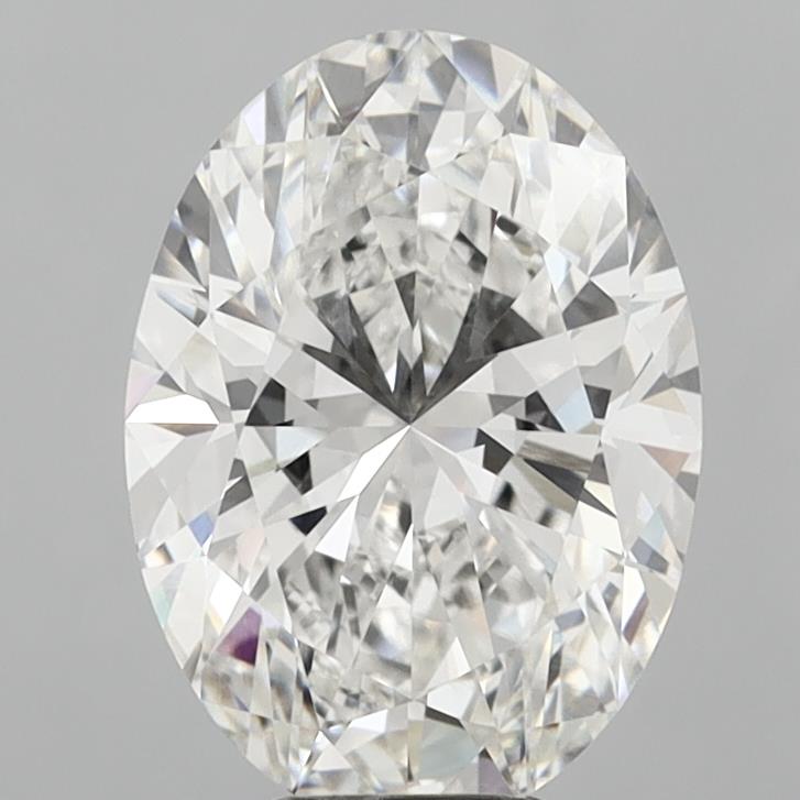 7.01 Carat Oval Shaped, Ideal Cut, F Color, VVS1 Clarity, IGI Certified Lab Grown Diamond