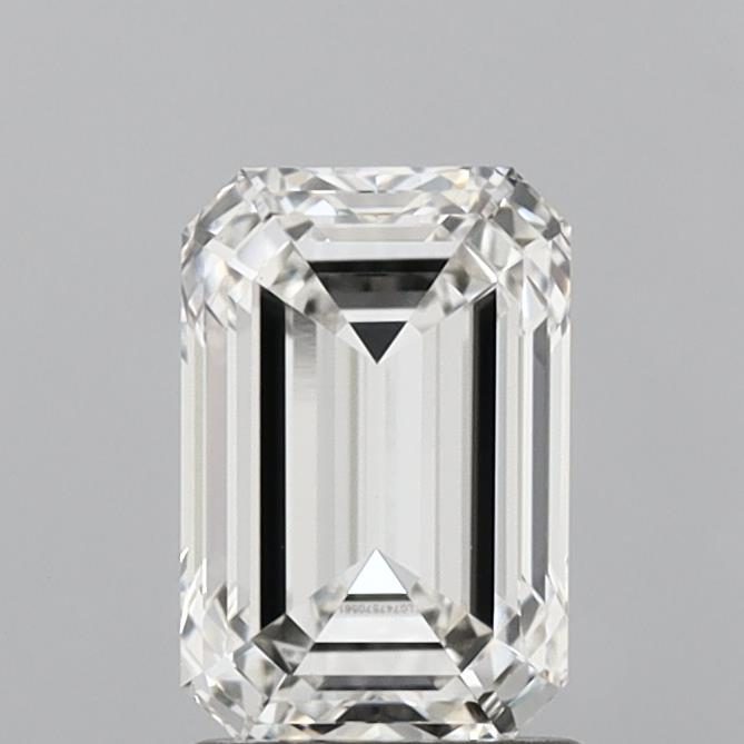 1.90 Carat Emerald Shaped, Ideal Cut, G Color, VS1 Clarity, IGI Certified Lab Grown Diamond