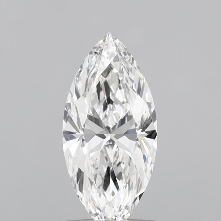 1.03 Carat Marquise Shaped, Ideal Cut, F Color, VVS2 Clarity, IGI Certified Lab Grown Diamond