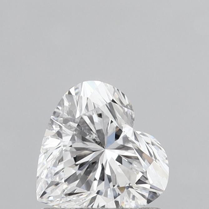1.06 Carat Heart Shaped, Ideal Cut, D Color, IF Clarity, IGI Certified Lab Grown Diamond