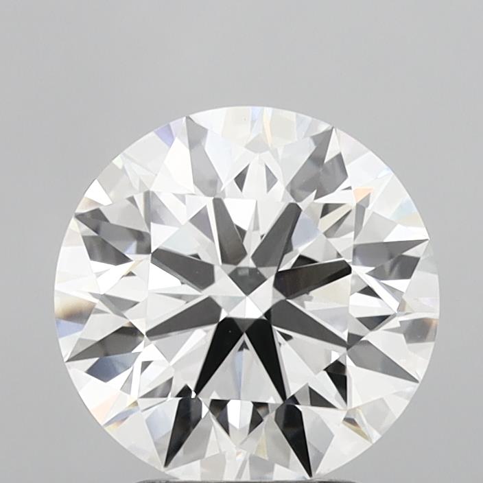 2.90 Carat Round Shaped, Ideal Cut, E Color, VVS2 Clarity, IGI Certified Lab Grown Diamond