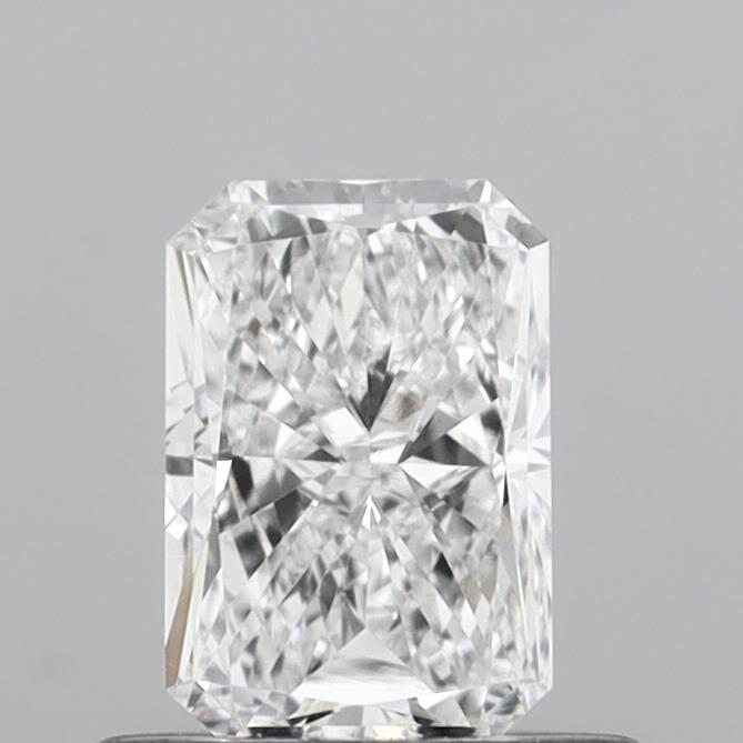 0.56 Carat Radiant Shaped, D Color, VVS2 Clarity, IGI Certified Lab Grown Diamond