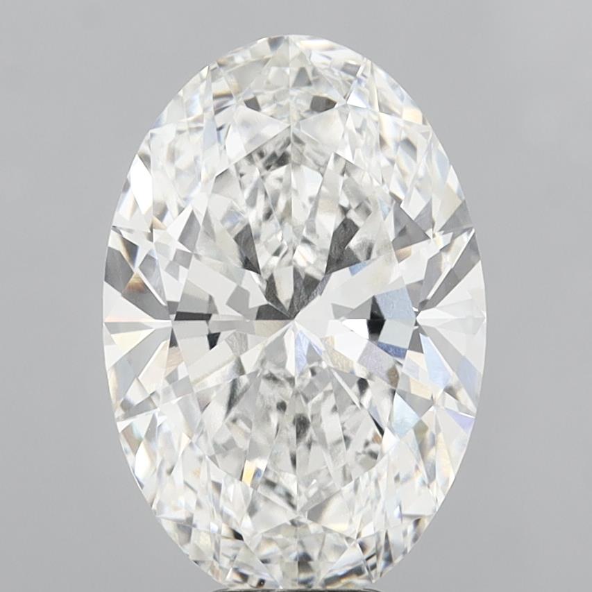 8.53 Carat Oval Shaped, Excellent Cut, F Color, VVS2 Clarity, IGI Certified Lab Grown Diamond