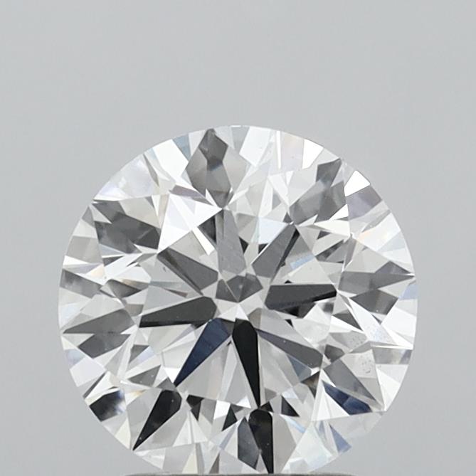 1.97 Carat Round Shaped, Ideal Cut, D Color, VS2 Clarity, IGI Certified Lab Grown Diamond