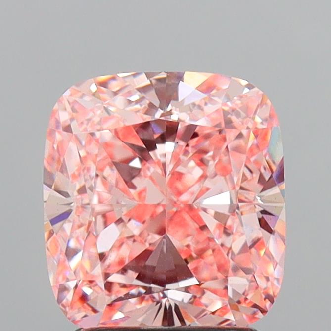 3.09 Carat Cushion Shaped, Ideal Cut, VS1 Clarity, IGI Certified Lab Grown Diamond