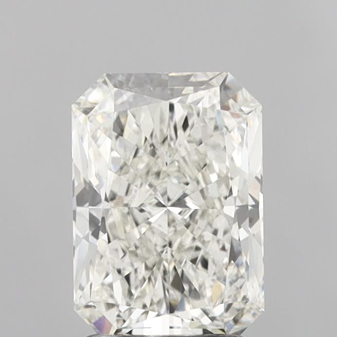 2.05 Carat Radiant Shaped, Excellent Cut, H Color, VS1 Clarity, IGI Certified Lab Grown Diamond