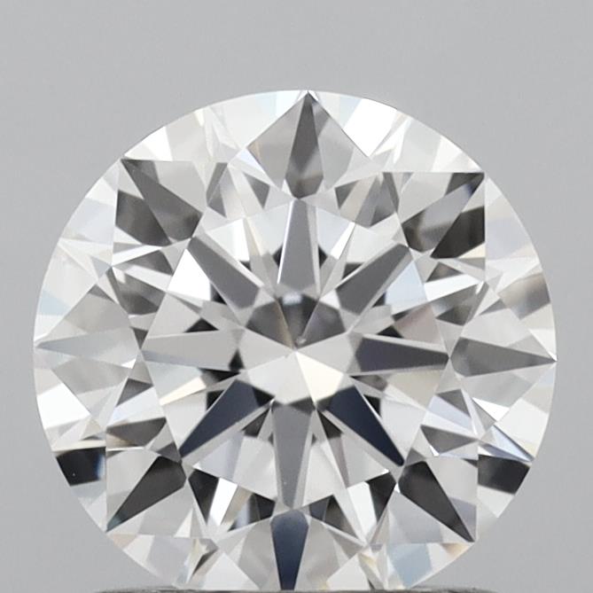 1.08 Carat Round Shaped, Ideal Cut, D Color, VS1 Clarity, IGI Certified Lab Grown Diamond