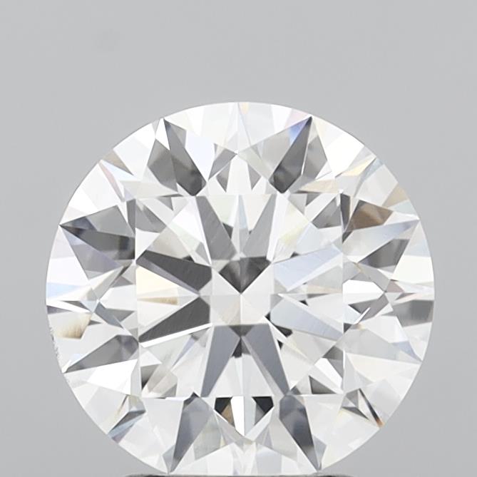 2.57 Carat Round Shaped, Ideal Cut, E Color, VS1 Clarity, IGI Certified Lab Grown Diamond