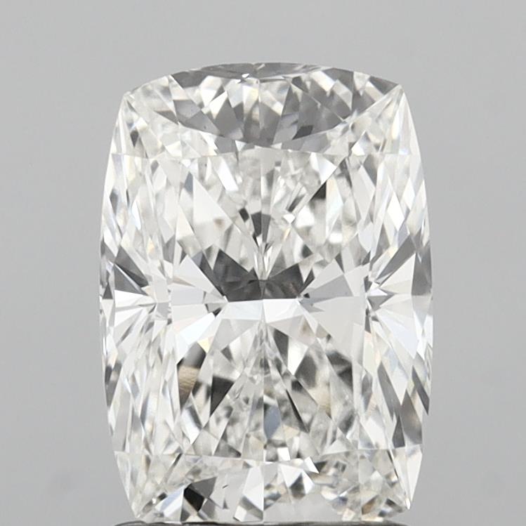 2.01 Carat Cushion Shaped, Ideal Cut, F Color, VS1 Clarity, IGI Certified Lab Grown Diamond