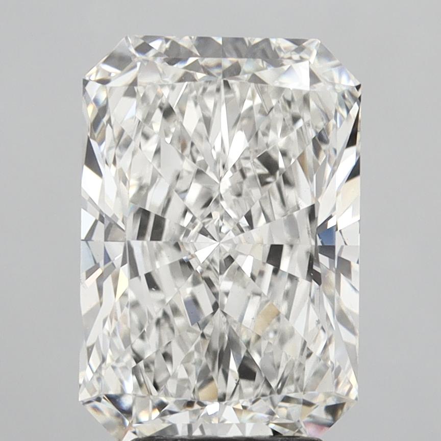 5.01 Carat Radiant Shaped, Ideal Cut, G Color, VS1 Clarity, IGI Certified Lab Grown Diamond