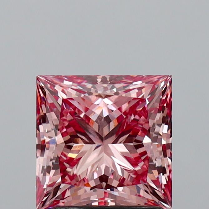 2.03 Carat Princess Shaped, Ideal Cut, VVS2 Clarity, IGI Certified Lab Grown Diamond