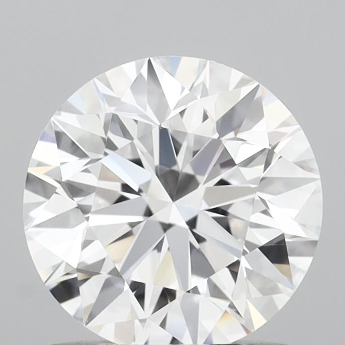 1.09 Carat Round Shaped, Ideal Cut, D Color, VVS2 Clarity, IGI Certified Lab Grown Diamond