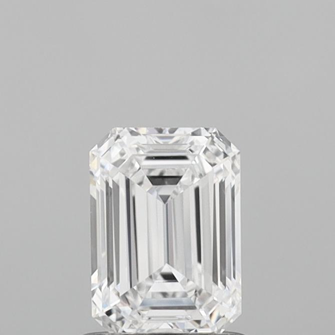 1.02 Carat Emerald Shaped, Ideal Cut, D Color, IF Clarity, IGI Certified Lab Grown Diamond