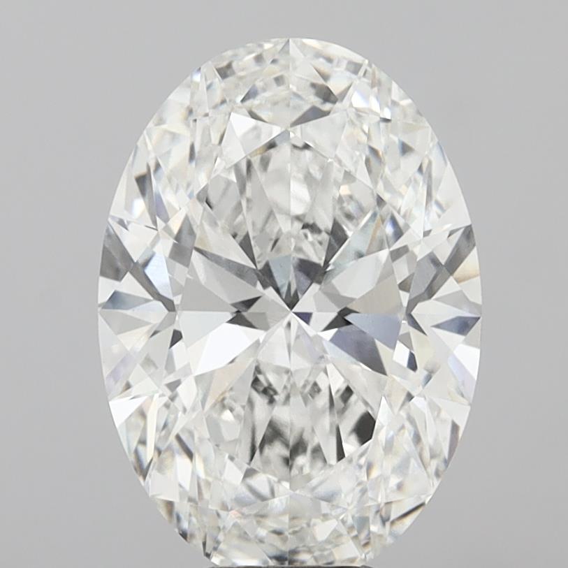 8.03 Carat Oval Shaped, Ideal Cut, E Color, VVS2 Clarity, IGI Certified Lab Grown Diamond