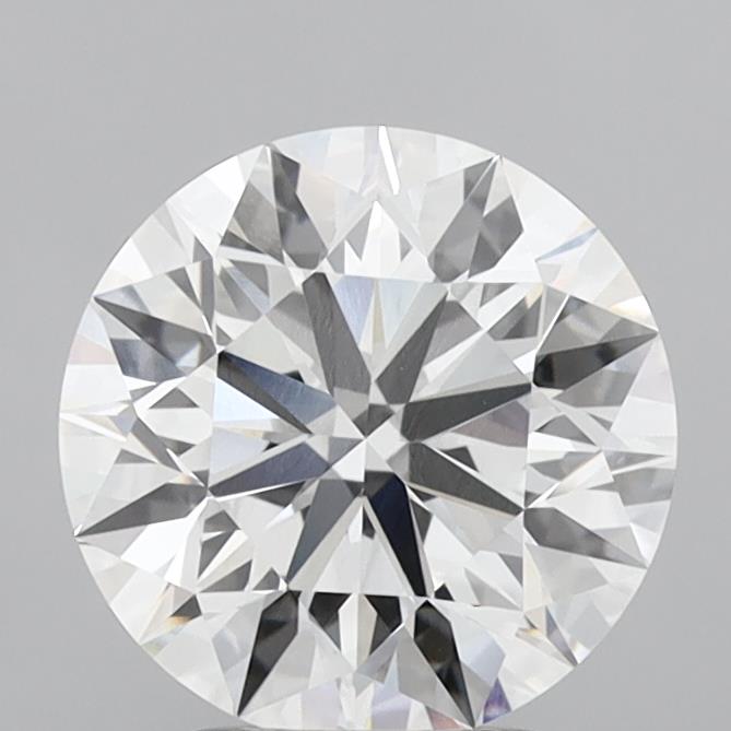 3.02 Carat Round Shaped, Ideal Cut, E Color, VVS2 Clarity, IGI Certified Lab Grown Diamond