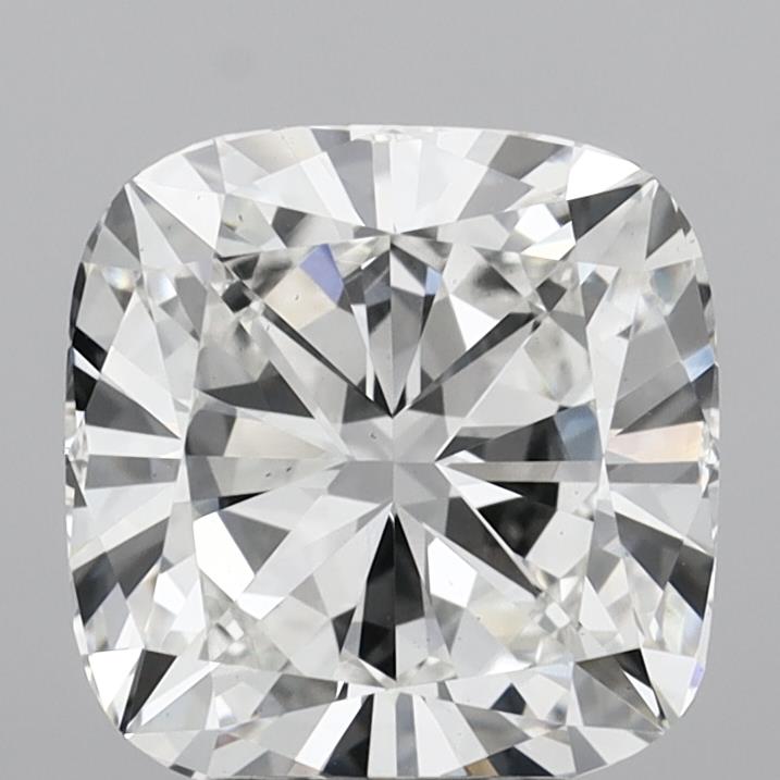 4.36 Carat Cushion Shaped, Ideal Cut, E Color, VS2 Clarity, IGI Certified Lab Grown Diamond