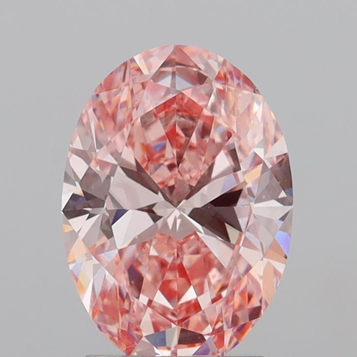 2.49 Carat Oval Shaped, Excellent Cut, VS1 Clarity, IGI Certified Lab Grown Diamond