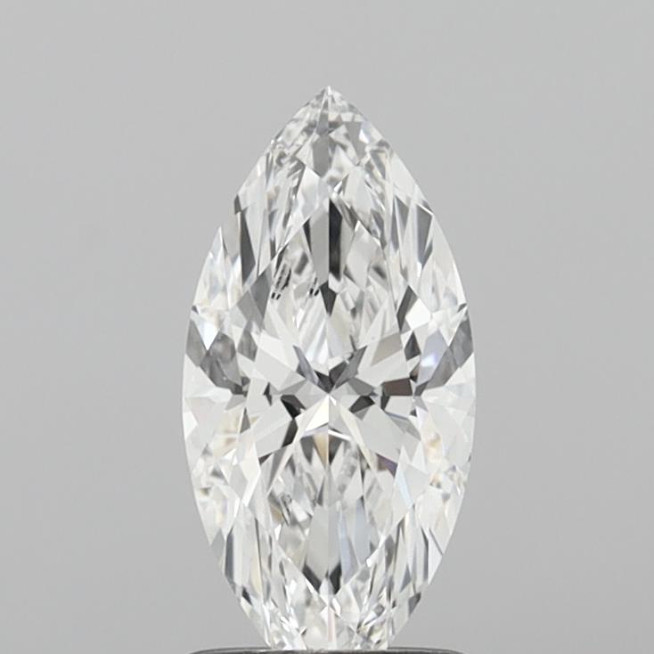 1.08 Carat Marquise Shaped, Ideal Cut, E Color, VVS2 Clarity, IGI Certified Lab Grown Diamond