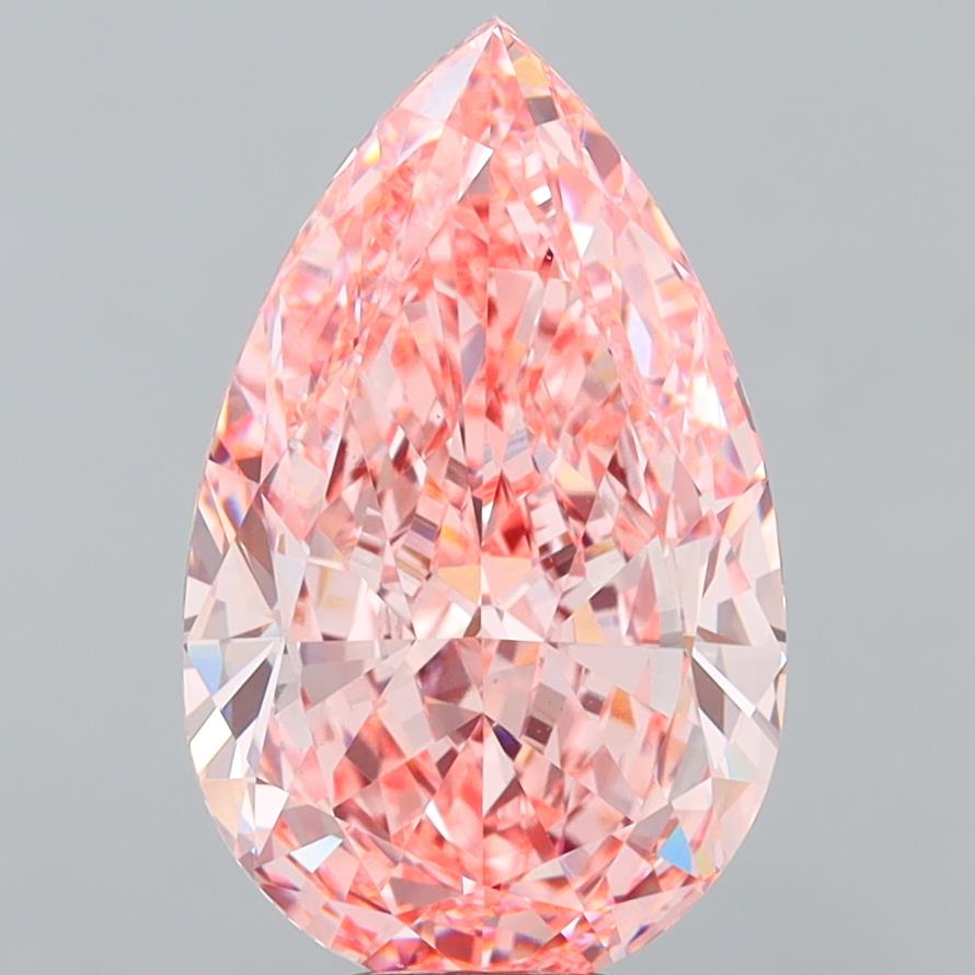 10.53 Carat Pear Shaped, Excellent Cut, VS1 Clarity, IGI Certified Lab Grown Diamond