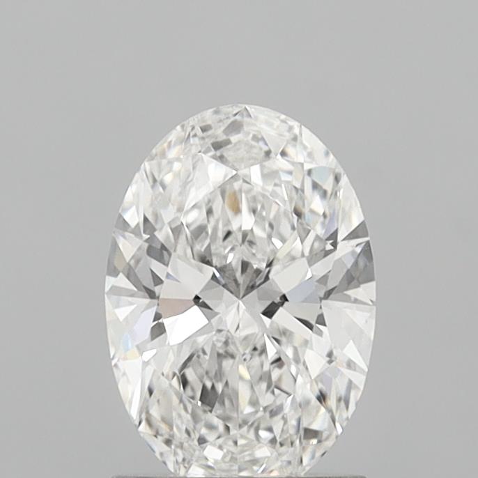 1.41 Carat Oval Shaped, Ideal Cut, D Color, VVS2 Clarity, IGI Certified Lab Grown Diamond