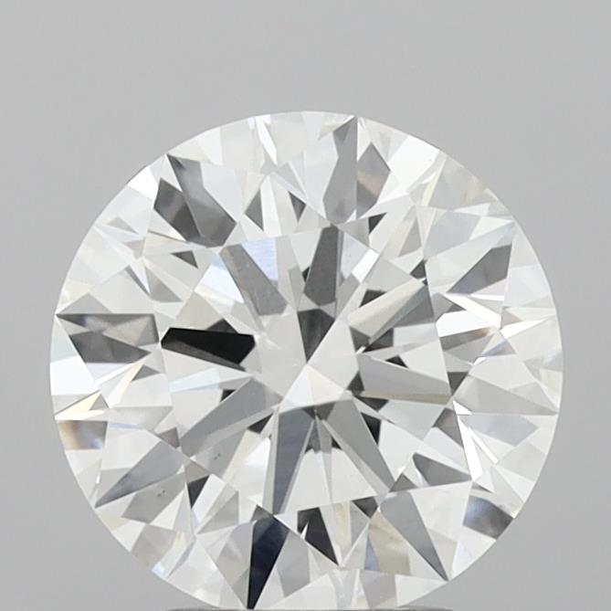2.83 Carat Round Shaped, Ideal Cut, E Color, VS1 Clarity, IGI Certified Lab Grown Diamond