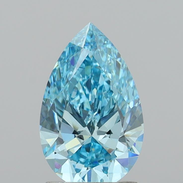 1.72 Carat Pear Shaped, Ideal Cut, VVS2 Clarity, IGI Certified Lab Grown Diamond