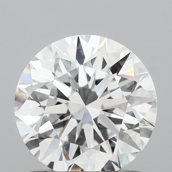 1.10 Carat Round Shaped, Ideal Cut, D Color, VVS2 Clarity, IGI Certified Lab Grown Diamond