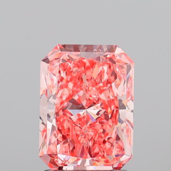 1.89 Carat Radiant Shaped, Ideal Cut, VS1 Clarity, IGI Certified Lab Grown Diamond