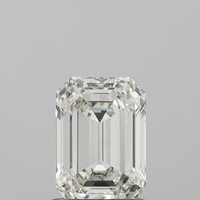 1.04 Carat Emerald Shaped, Ideal Cut, H Color, VS1 Clarity, IGI Certified Lab Grown Diamond
