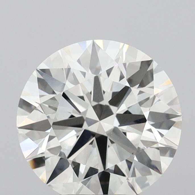 3.10 Carat Round Shaped, Ideal Cut, G Color, VVS2 Clarity, IGI Certified Lab Grown Diamond